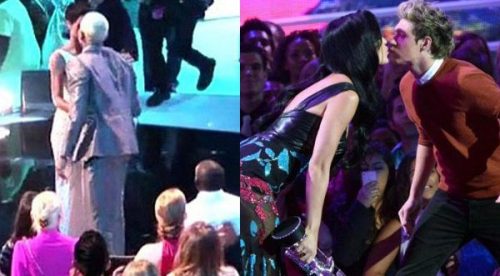 Videos: Los besos en los MTV Video Music Awards