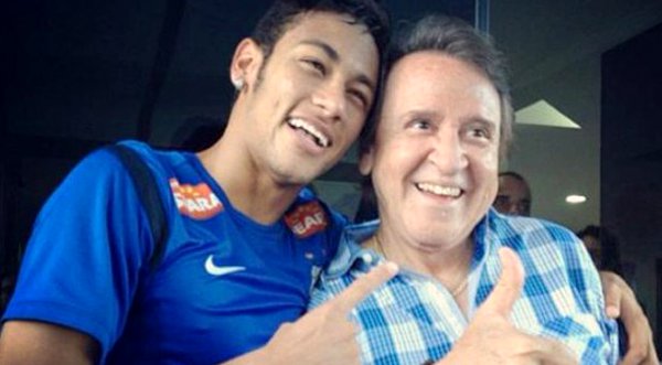 Neymar se encontró con Kiko del Chavo del Ocho