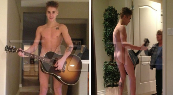 JUSTIN BIEBER  ‘SORPRENDE’ A SU ABUELA COMPLETAMENTE DESNUDO