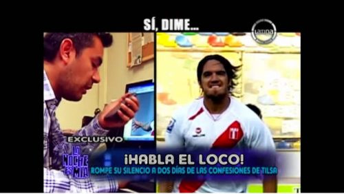 ‘Loco’ Vargas explota por pregunta sobre Tilsa Lozano