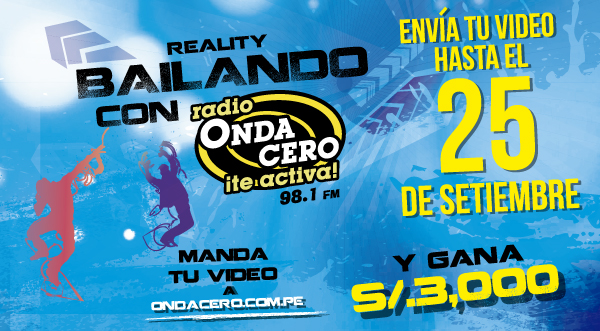 ¡Arma tu coreografía y gana 3,000 soles en ‘Bailando con Onda Cero’!