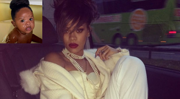 Rihanna comparte tierno video de su pequeña sobrina- VIDEO