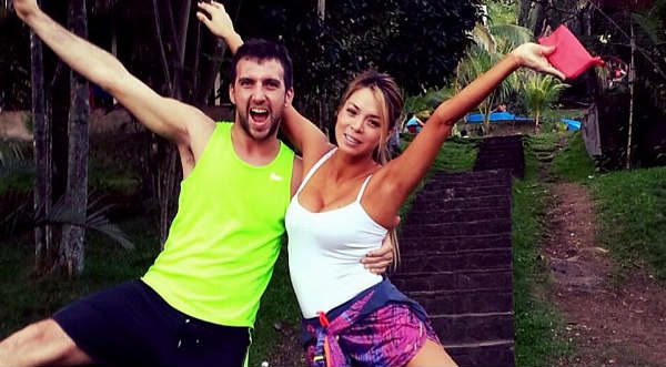 ¿Todo era falso? Sheyla Rojas y Antonio Pavón son captados besándose- VIDEO