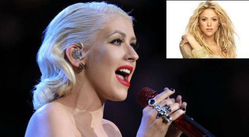 ¡Genial! Mira la divertida imitación que hizo Christina Aguilera de Shakira – VIDEO
