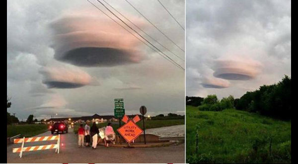 ¿OVNIS? Luego de un tornado aparecieron estas extrañas nubes – FOTO