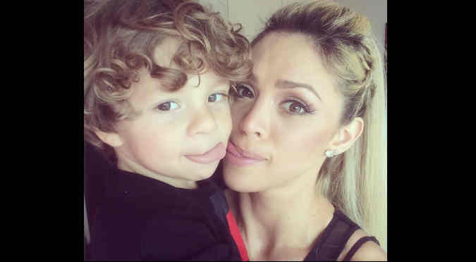 Mira el tierno video de Sheyla Rojas y su hijo – VIDEO
