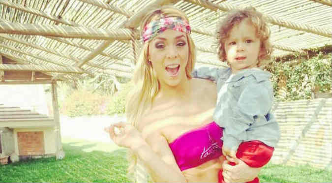 ¡Tan dulce! Mira el tierno video del hijo de Sheyla Rojas – VIDEO