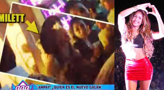 ¿El ‘firme’? Milett Figueroa en escenas cariñosas con ex ‘Rebelde Way’  – VIDEO