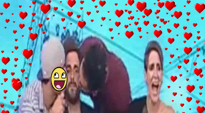 ¡No puede ser! Chicos reality llenaron de besos a ‘Peluchín’ (VIDEO)