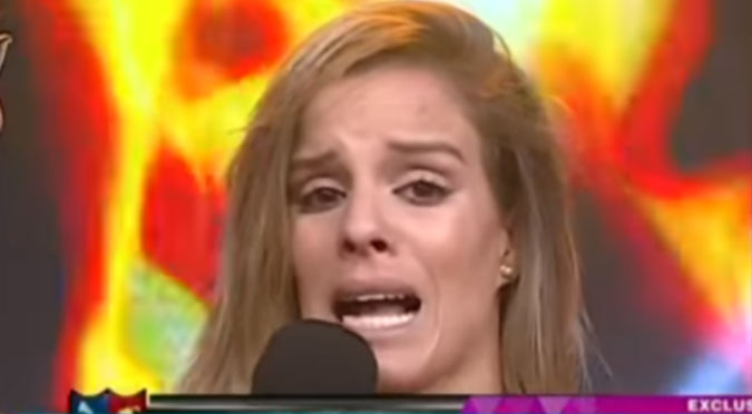 ¡Pobre! Alejandra Baigorria vive el peor momento de su vida (VIDEO)