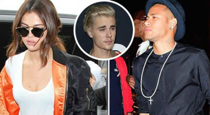 ¡Nooo! ¿Neymar, Selena y Justin Bieber en un triángulo amoroso?  (FOTOS)