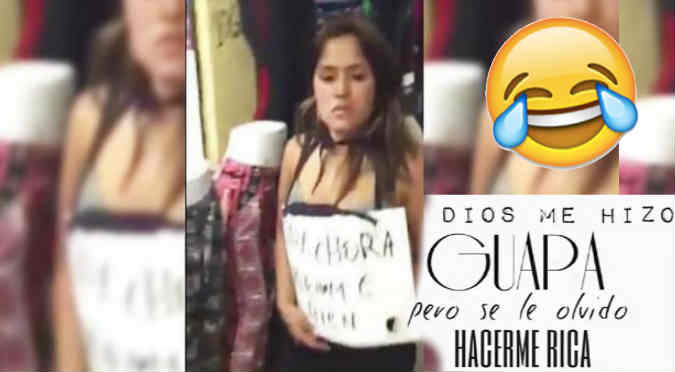 Viral: Capturan a ladrona en Gamarra y sufre bochornoso castigo