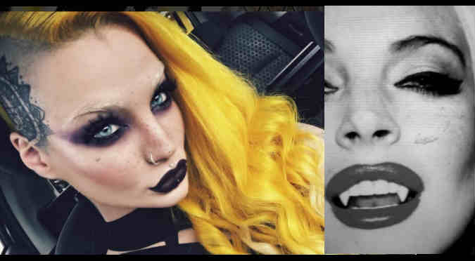 Viral: ¡La mujer vampiro más hot ya habita entre nosotros! – FOTOS Y VIDEO