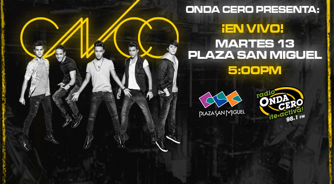 ¡No te lo puedes perder! CNCO en Perú