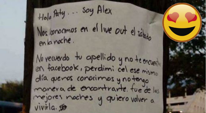 Facebook: Pegó este mensaje romántico y le respondió con este video