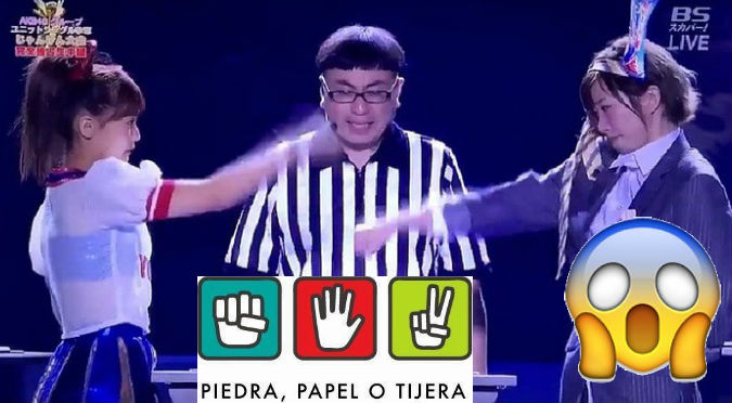 ¿Jugabas ‘Piedra, papel o tijera’ y ganabas? Ahora hacen campeonato – VIDEO