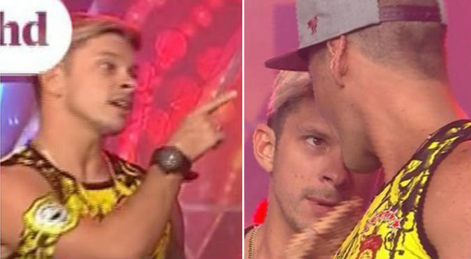 ¡Tremenda bronca! Krayg Peña y Mario Hart casi se van a los golpes en vivo (VIDEO)