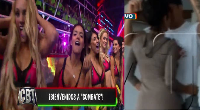 ¡Qué fuerte! Combatiente le fue infiel a su pareja y este se entera en vivo (VIDEO)