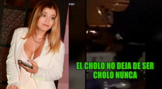 ¡Malazo! Flavia Laos dice que “el cholo no deja de ser cholo” pero eso no es lo peor