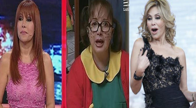 ¡Asuu! ‘La Chilindrina’ confundió a Magaly con Gisela y esto fue lo que pasó (VIDEO)