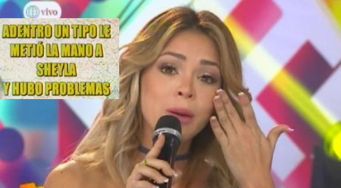 ¿Qué pasó? ‘Metieron la mano’ a Sheyla Rojas y todo se sale de control