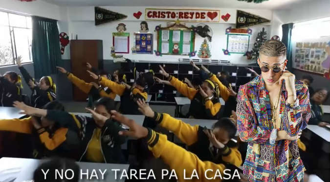 Colegio atrae alumnos con reggaetón y se vuelve viral (VIDEO)