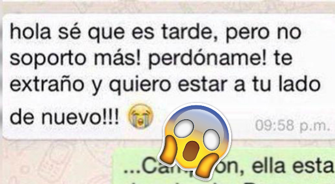 WhatsApp: Le dijo a su ex para volver y la respuesta lo dejó atónito