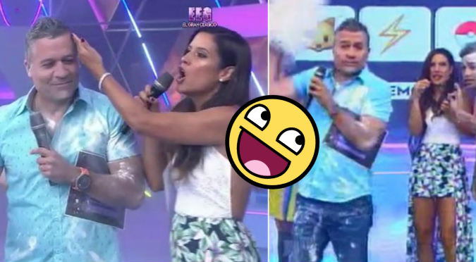 María Pía recibió ‘manotazo’ de Mathías Brivio y esta fue su reacción  (VIDEO)