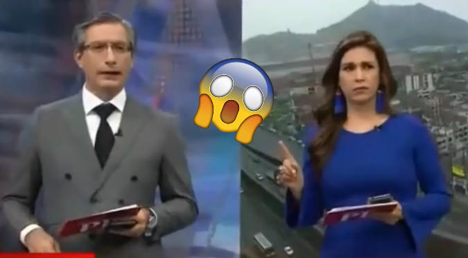 Fuerte sismo sorprendió a periodistas en vivo (VIDEO)