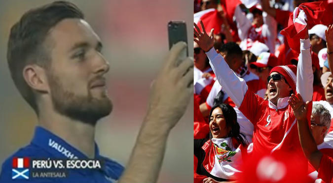 Escoceses asombrados con fiesta del hincha peruano (VIDEO)