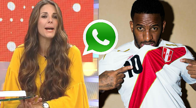 WhatsApp: Rebeca Escribens envió insólito audio a Jefferson Farfán (VIDEO)