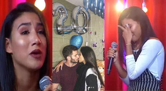 Samahara Lobatón llora frente a cámaras al hablar de su ex (VIDEO)