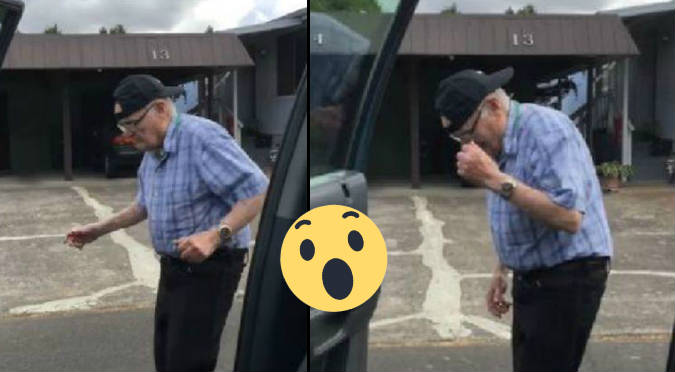 Abuelo de 93 años sorprende con #KikiChallenge (VIDEO)