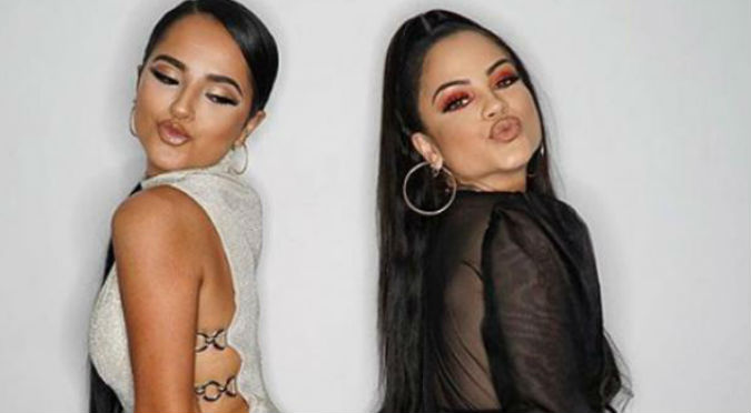 Natti Natasha y Becky G provocan con sexy baile (VIDEO)