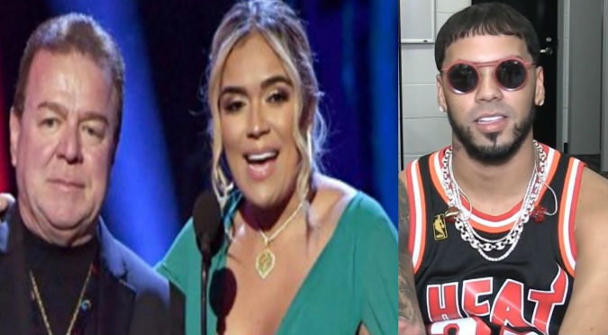 Padre de Karol G se burla de Anuel (VIDEO)