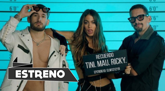 Tini estrena su explosivo single, “Recuerdo”, junto a Mau & Ricky (VIDEO)