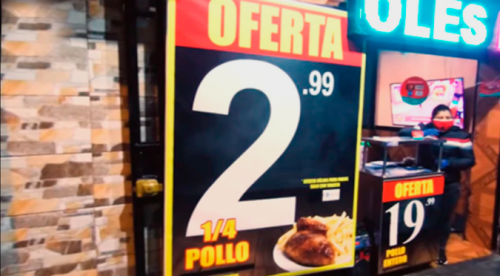 Pollería vende 1/4 de pollo a la brasa a solo 3 soles y así se ve el platillo | VIDEO