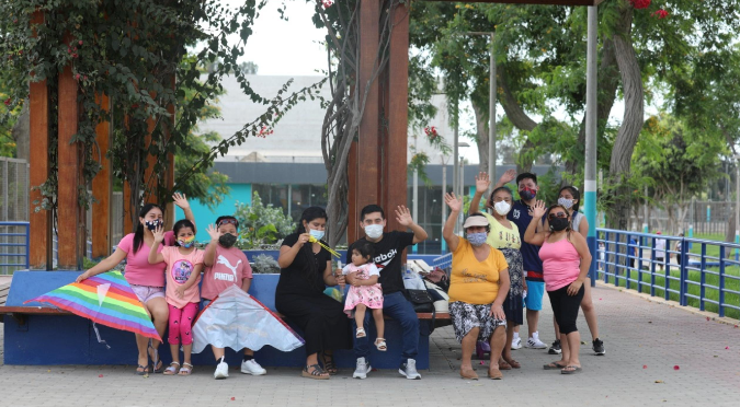 Familias visitaron clubes zonales el primer día del año