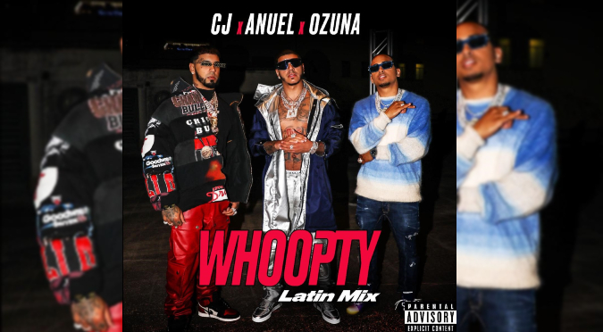 CJ se junta con Anuel y Ozuna para el potente tema «Whoopty Latin Mix» | VIDEO