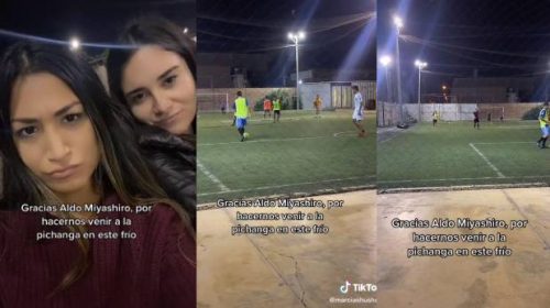 Jóvenes le agradecen a Aldo Miyashiro por hacerlas ir a las «pichangas» de sus parejas | VIDEO