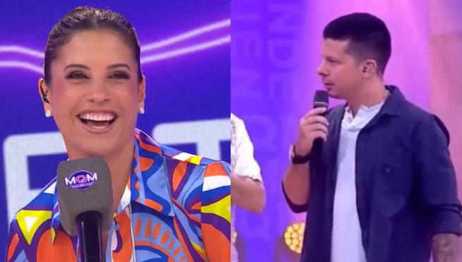 María Pía cachetea en vivo a Mario Hart por criticar sus tiktoks: “Estoy cansada de ti”