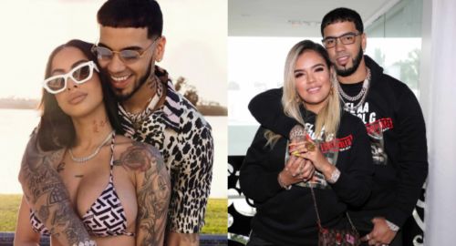 Anuel AA se borró los tatuajes de Karol G y Yailin «La Más Viral»