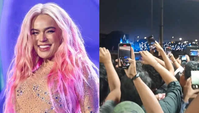 Estudiantes de San Marcos disfrutaron gratis del concierto de Karol G 