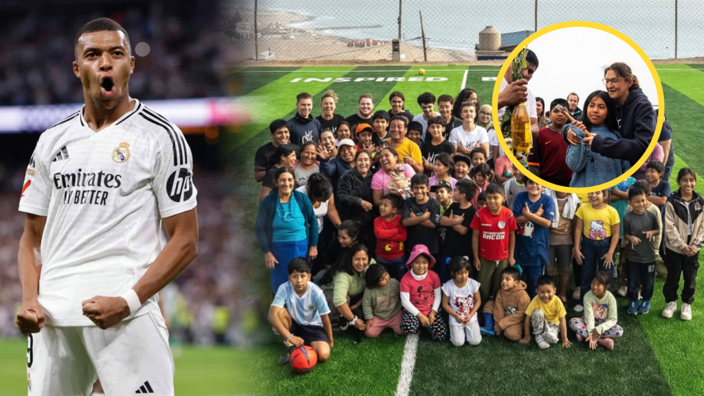 Mamá de Kylian Mbappé aterrizó en Ancón para supervisar obras de su fundación