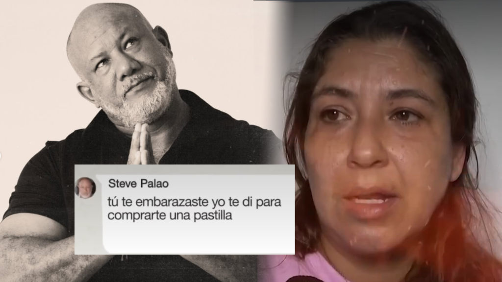 Acusan a Steve Palao de tener una hija oculta: “Yo te di para la pastilla”