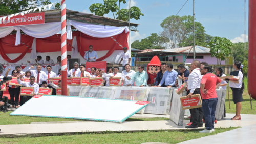 Caja Huancayo inaugura oficina de inclusión amazónica y junto con la Fundación Caja Huancayo realiza importante contribución social en beneficio de la salud y educación del distrito de Santa Rosa de Loreto.