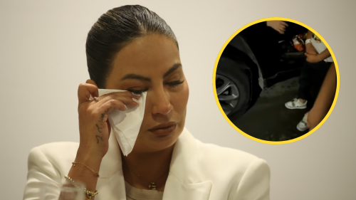 Pamela López sufre accidente de tránsito en la Panamericana Sur y no llega a programa: “Estoy con mis hijos”
