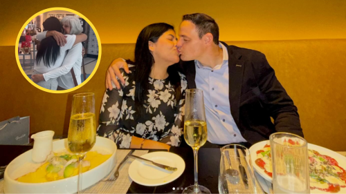 Mark Vito presenta oficialmente a su novia Leslie Echevarría a sus padres en Estados Unidos