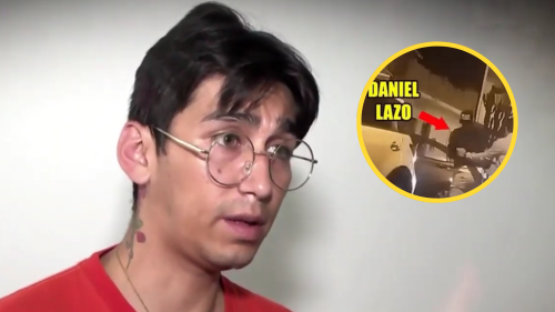 Daniel Lazo sorprende al ser captado en aparente estado de ebriedad tras presentación
