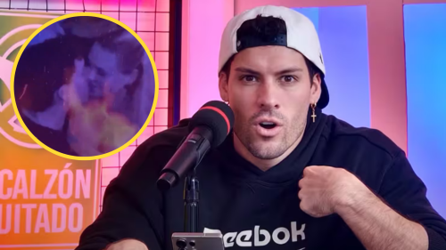Patricio Parodi es captado besándose con misteriosa mujer en plena discoteca